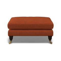 Bliss Footstool Cosmos Cinnabar