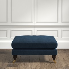 furniture bliss footstool cosmos indigo plain lifestyle