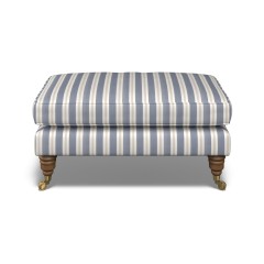 furniture bliss footstool fayola indigo weave front