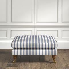 furniture bliss footstool fayola indigo weave lifestyle