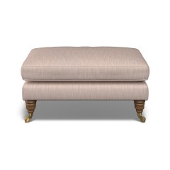 furniture bliss footstool kalinda blush plain front