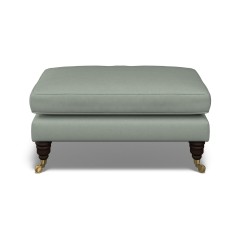 furniture bliss footstool shani celadon plain front