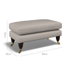 furniture bliss footstool shani dove plain dimension