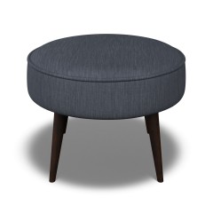 Brancaster Footstool Amina Indigo