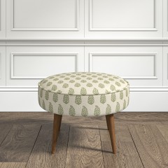 furniture brancaster footstool indira sage print lifestyle