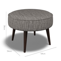 furniture brancaster footstool kalinda charcoal plain dimension