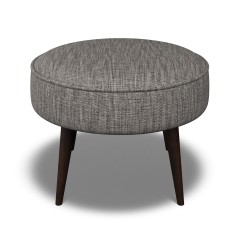 Brancaster Footstool Kalinda Charcoal