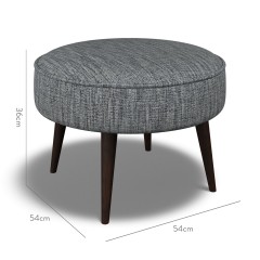 furniture brancaster footstool kalinda midnight plain dimension