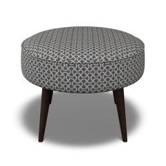 Brancaster Footstool Sabra Indigo