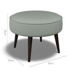 furniture brancaster footstool shani celadon plain dimension