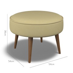 furniture brancaster footstool shani moss plain dimension