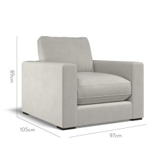 furniture cloud chair cosmos cloud plain dimension