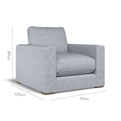 furniture cloud chair kalinda sky plain dimension