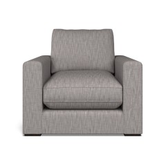 furniture cloud chair kalinda taupe plain front