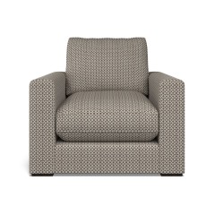 furniture cloud chair sabra charcoal weave front