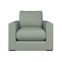 furniture cloud chair shani celadon plain front