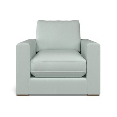 furniture cloud chair zuri mineral plain front