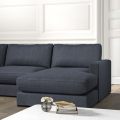 Cloud Chaise Sofa Amina Indigo