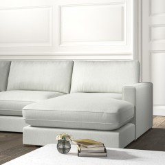 Cloud Chaise Sofa Amina Mineral