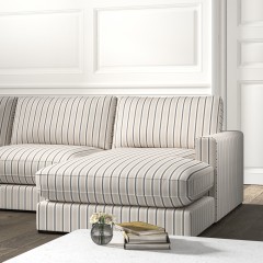 Cloud Chaise Sofa Fayola Stone