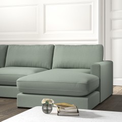 Cloud Chaise Sofa Shani Celadon