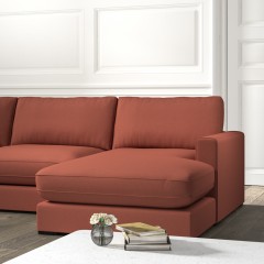 Cloud Chaise Sofa Shani Cinnabar