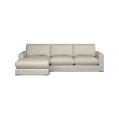 Cloud Chaise Sofa Nia Pebble