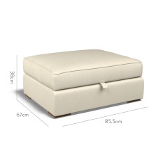 furniture cloud storage footstool amina alabaster plain dimension