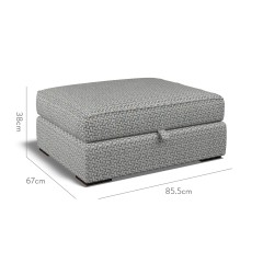 furniture cloud storage footstool desta denim weave dimension