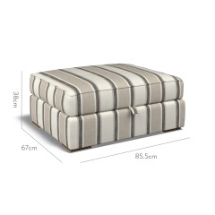 furniture cloud storage footstool edo charcoal weave dimension