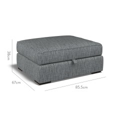 furniture cloud storage footstool kalinda midnight plain dimension