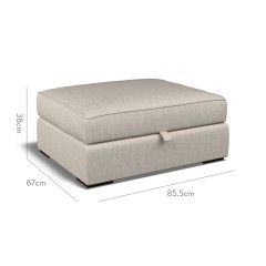 furniture cloud storage footstool kalinda stone plain dimension