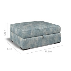 furniture cloud storage footstool namatha denim print dimension