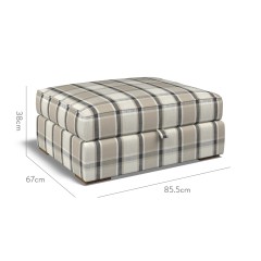 furniture cloud storage footstool oba charcoal weave dimension