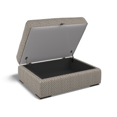 furniture cloud storage footstool sabra charcoal weave opened