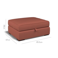 furniture cloud storage footstool shani cinnabar plain dimension