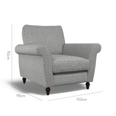 furniture ellery chair desta denim weave dimension