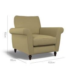 furniture ellery chair viera moss plain dimension