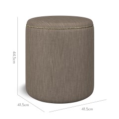 furniture malpaso footstool amina espresso plain dimension