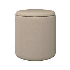 Malpaso Footstool Bisa Stone