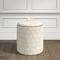 furniture malpaso footstool ellora parchment print lifestyle