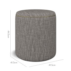 furniture malpaso footstool kalinda charcoal plain dimension