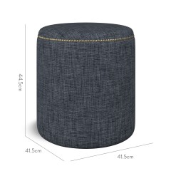 furniture malpaso footstool kalinda indigo plain dimension