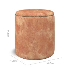 furniture malpaso footstool namatha rust print dimension