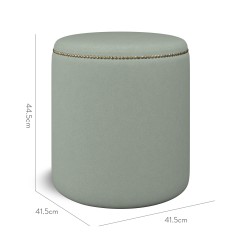 furniture malpaso footstool shani celadon plain dimension