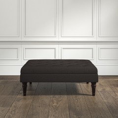 furniture monterey medium footstool shani charcoal plain lifestyle