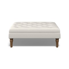 Monterey Footstool Zuri Parchment