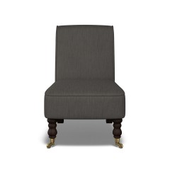 furniture napa chair amina charcoal plain front