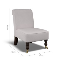 furniture napa chair cosmos dove plain dimension