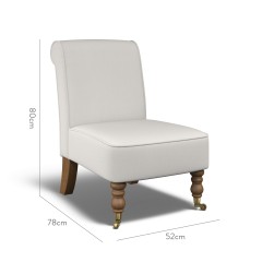 furniture napa chair zuri alabaster plain dimension